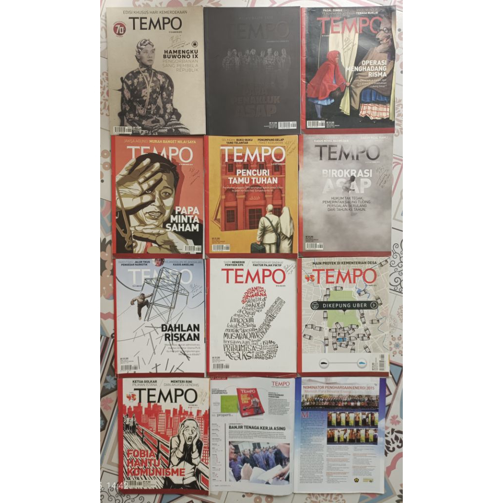 Majalah Tempo Edisi Lama