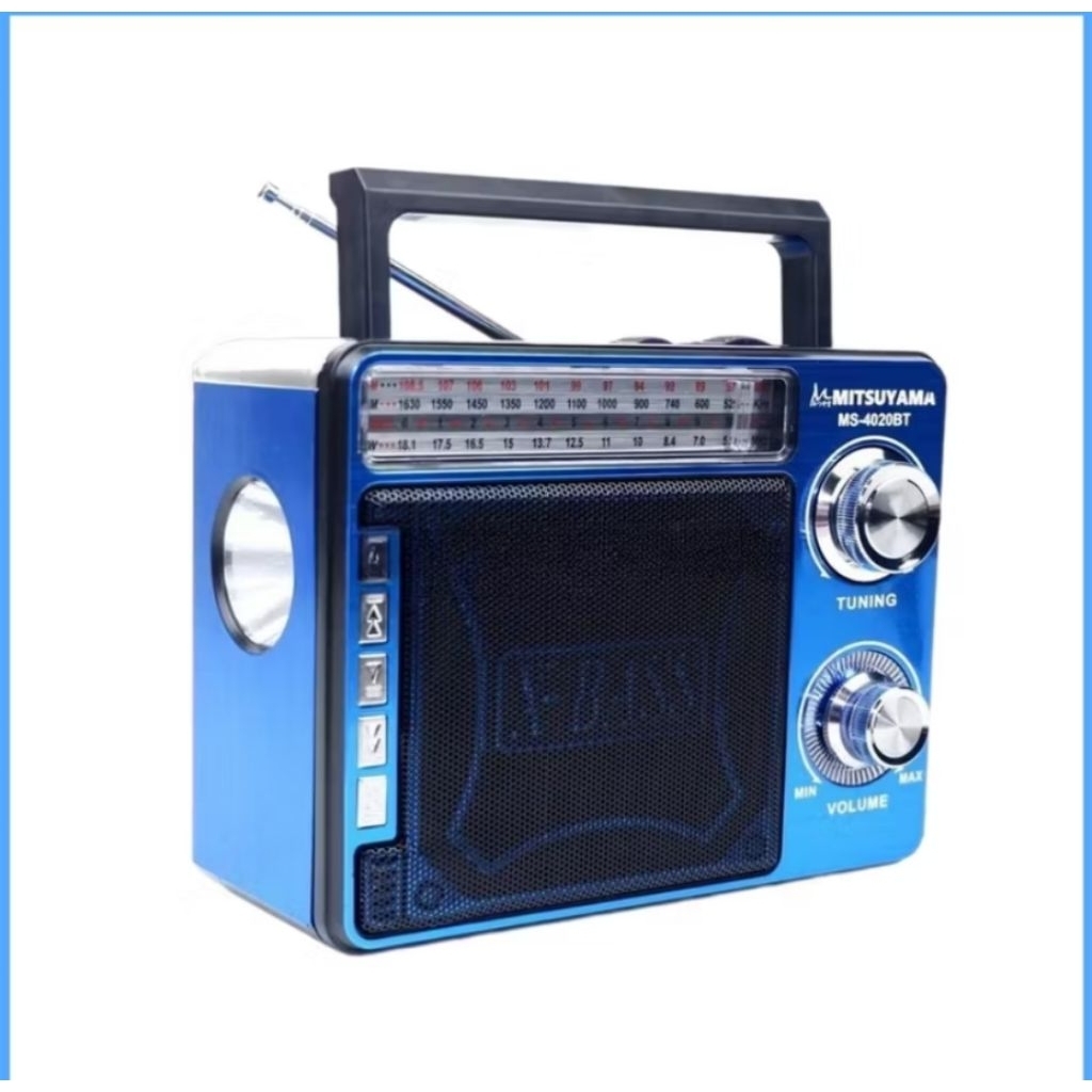 PALING LARISSSSSSSS Radio Mitsuyama Classic Portabel Radio 4020 Classic Portabel FM radio Digital Mi