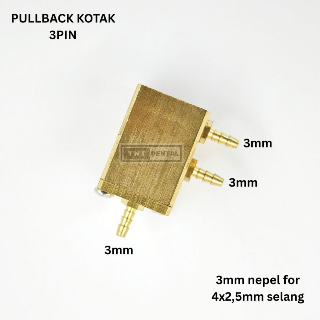 Sparepart dental unit pull back pullback valve water air control