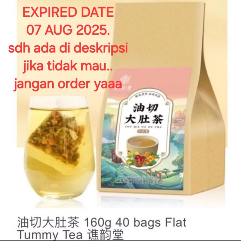 

CHENG WOH Flat Tummy Tea 160g (40 Tea Bags)/ Teh pelangsing Malaysia