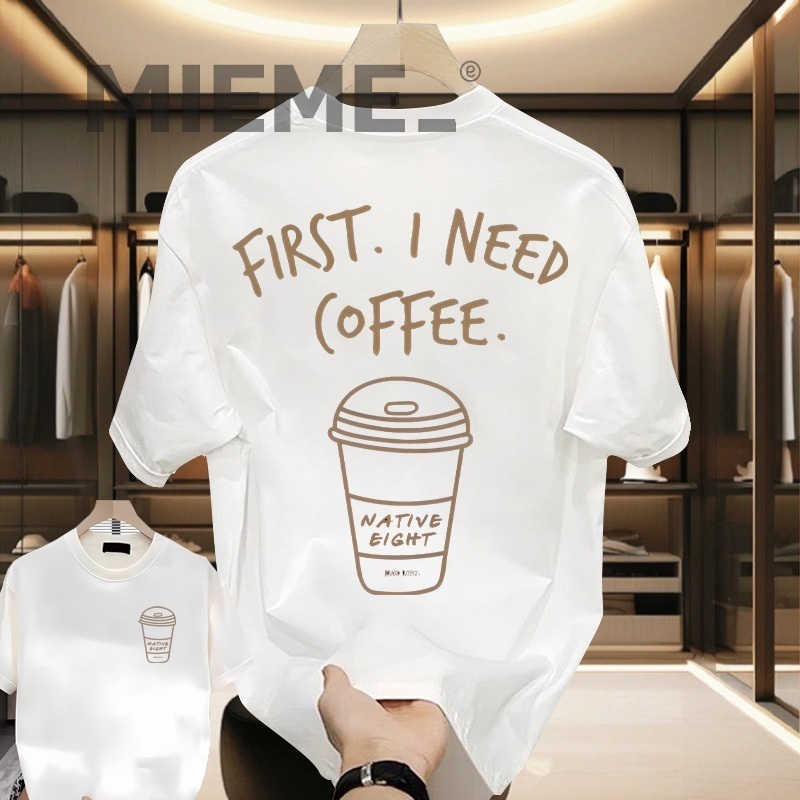 (Dikirim dalam 24 jam)MIEMIE.Distro Pria Cotton100% Kaos Distro Original  Baju Distro Pria  | Metall