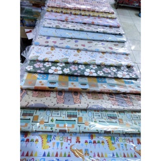 

( ECERAN / MURAH ) Kertas kado merek Sidu / Kiky Motif Lucu Campur