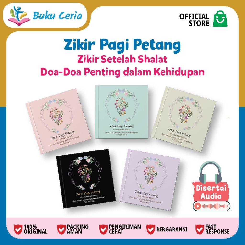 Aesthetic Dzikir Pagi Petang + Audio, Dzikir Setelah Shalat dan Doa-Doa Penting Dilengkapi dengan Au