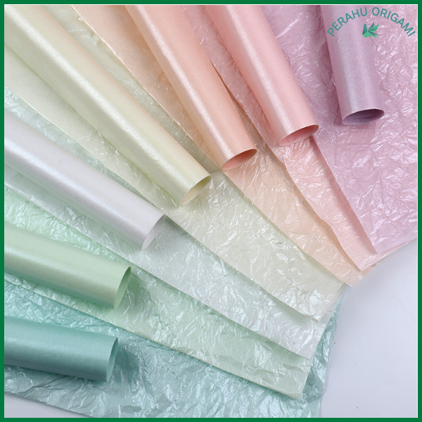 

Flower Wrapping Korean Pearl Pear Paper Kertas Buket Sydney KB6255