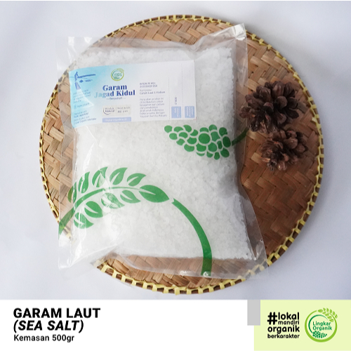 

Lingkar organik natural sea salt - garam laut original murni - garam diet sehat - seasalt