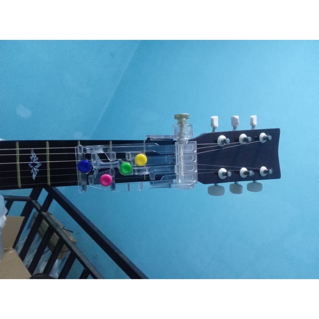 chord presser alat gitar pemula bermain chord