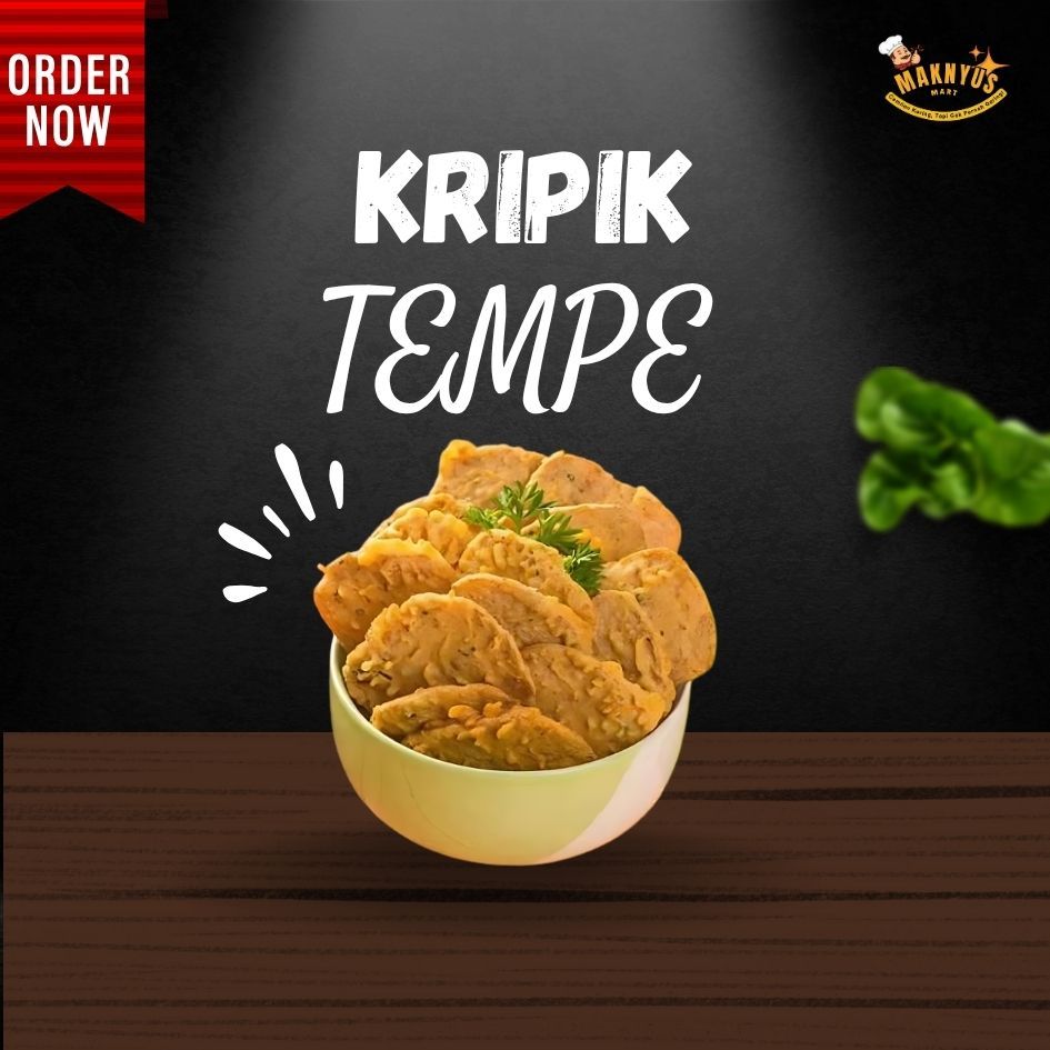 

(KHAS BANDUNG) TEMPE GORENG MAKANAN RINGAN KRIUK RENYAH TERMURAH 250GR 500GR 1KG