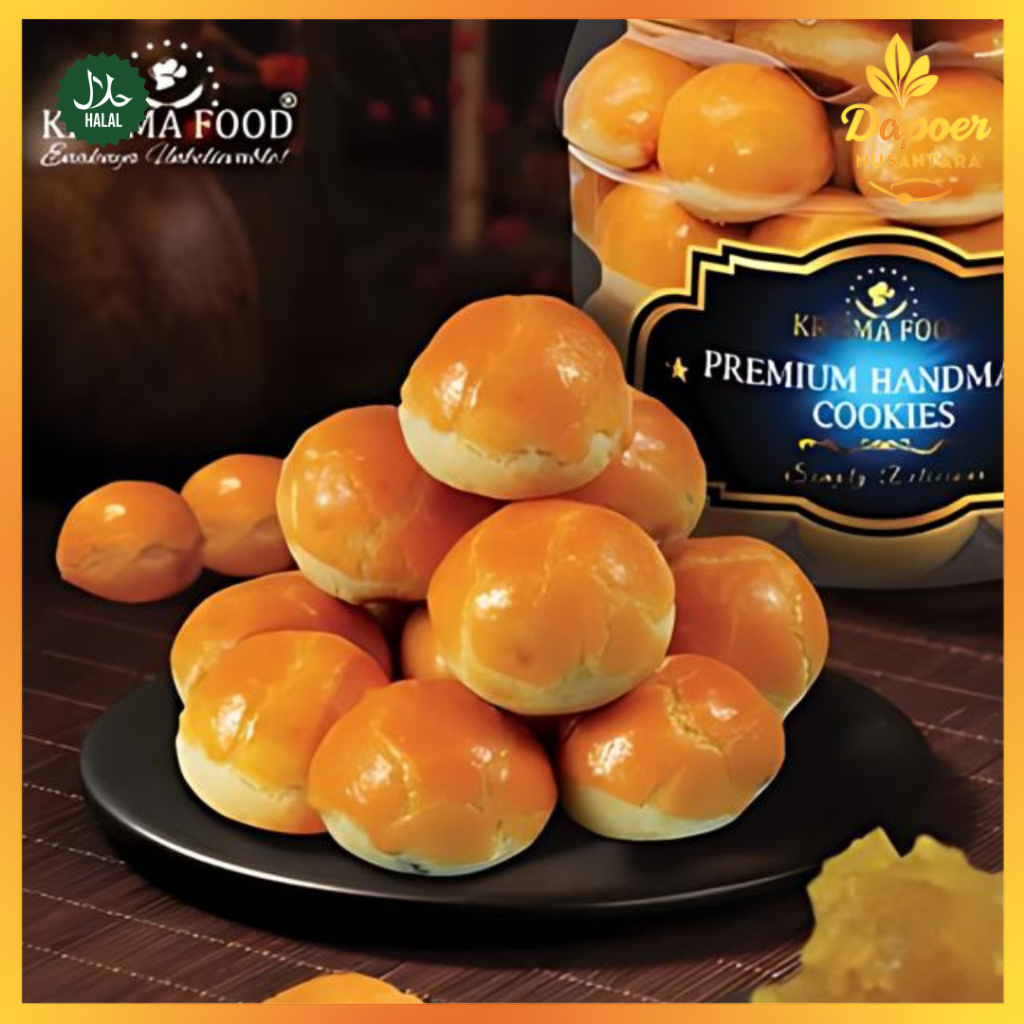 

Kue Nastar Premium Wisman 100% Nanas Krisma food 400gr