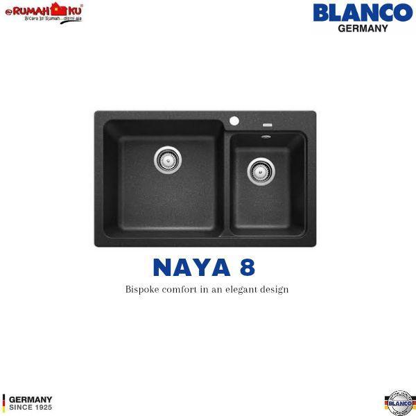 BLANCO Naya 8 Silgranit Kitchen Sink -