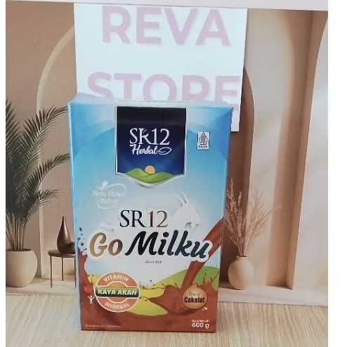 

GO MILKU coklat 600g sr12 susu kambing etawa premium kaya manfaat halal.