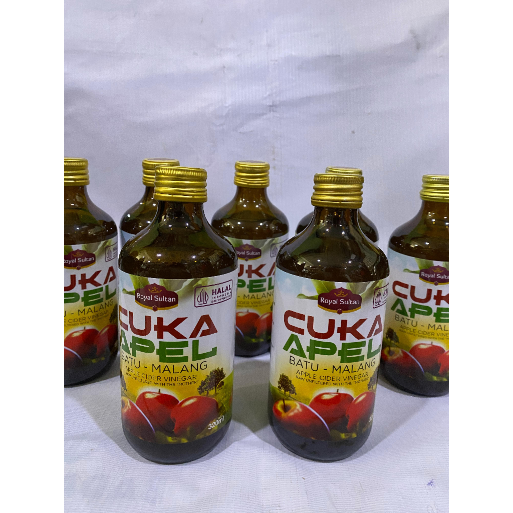 

Cuka Apel Natural Apple Cider Vinegar Royal Sultan I DIJAMIN ORI