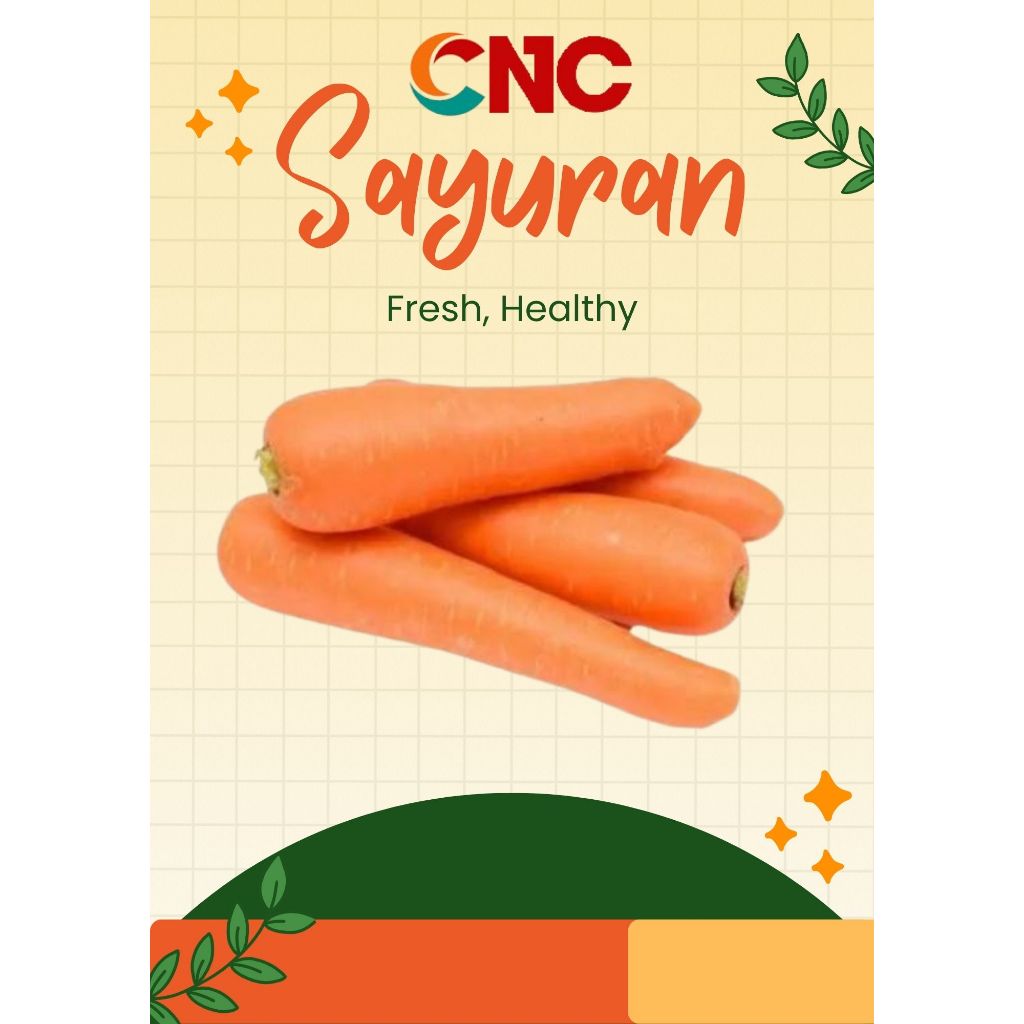 

WORTEL BERASTAGI 500GR - SAYURAN SEGAR