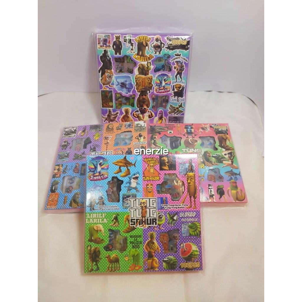 

Aneka Stiker Mainan Anak / Stiker Lucu/ Kado Anak