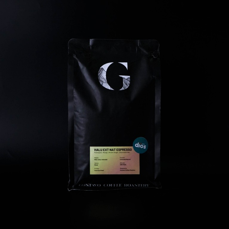

Halu Extended Natural - Gustavo Roastery - Extended Natural - Espresso Coffee - 1000gr