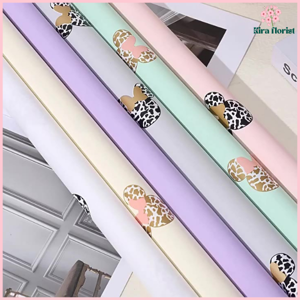 

PACK 20 Kertas Bunga Paper Buket Kartun Kertas Kado Florist Cellophane KB6202