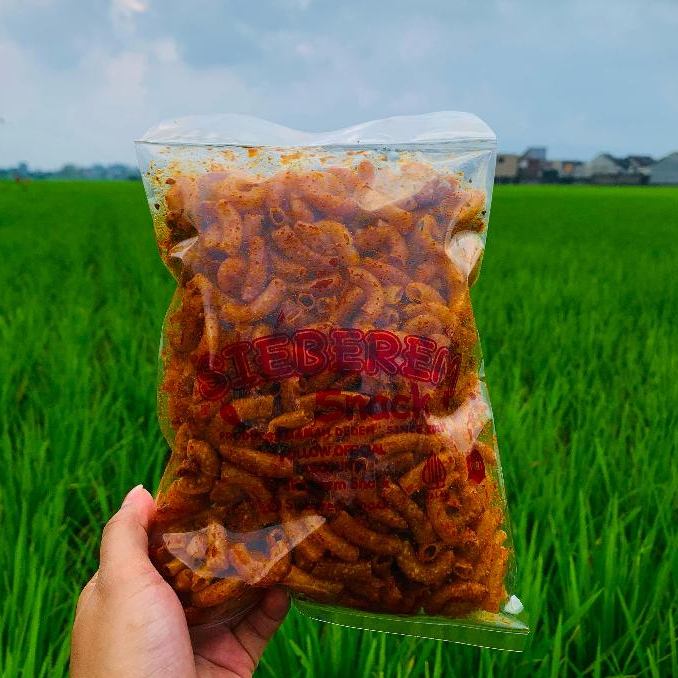 

250 GR- MAKARONI CIKRUH BY SIEBEREM SNACK PEDAS - KRIUK TIDAK KERAS
