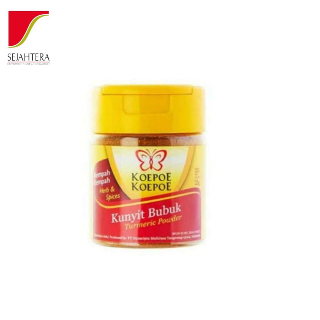 

KOEPOE-KOEPOE KUNYIT BUBUK 25gr BTL / BAHAN DAPUR
