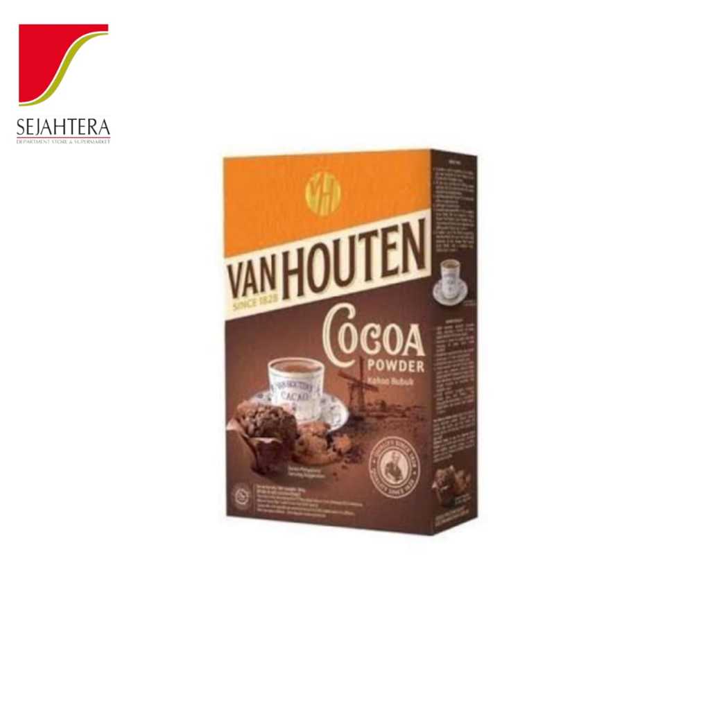 

VAN HOUTEN COCOA POWDER 165g BOX / BAHAN KUE