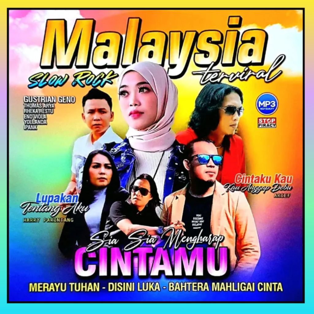 KASET CD MP3 LAGU SLOW ROCK MELAYU TERBARU - KASET MP3 LAGU TERBAU 2025