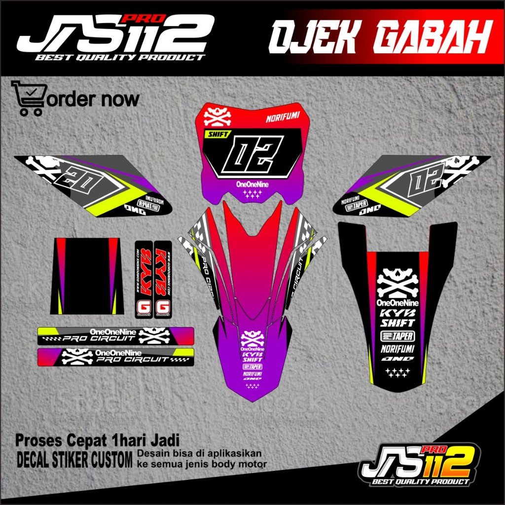 DECAL OJEK GABAH DECAL FULL BODY OJEK GABAH DECAL TAXI GABAH CUSTOM