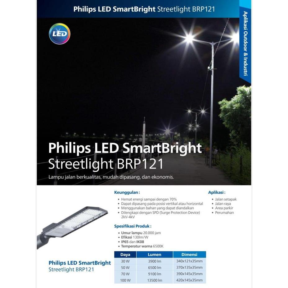 Chip Philips Lampu Jalan Chip Philips Led 70W 100W