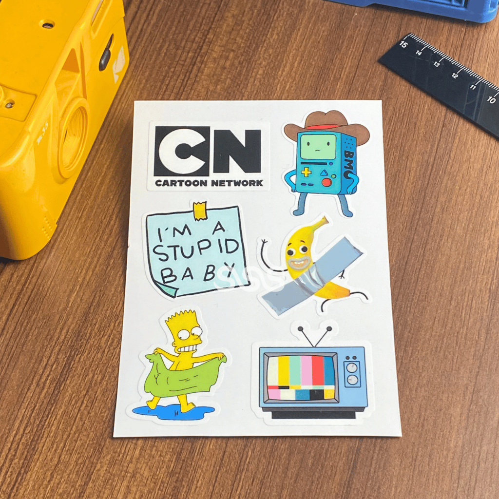 

STICKER CARTOON/ AESTHETIC STICKER / STICKER CN / SUNDAY STICKER STUFF