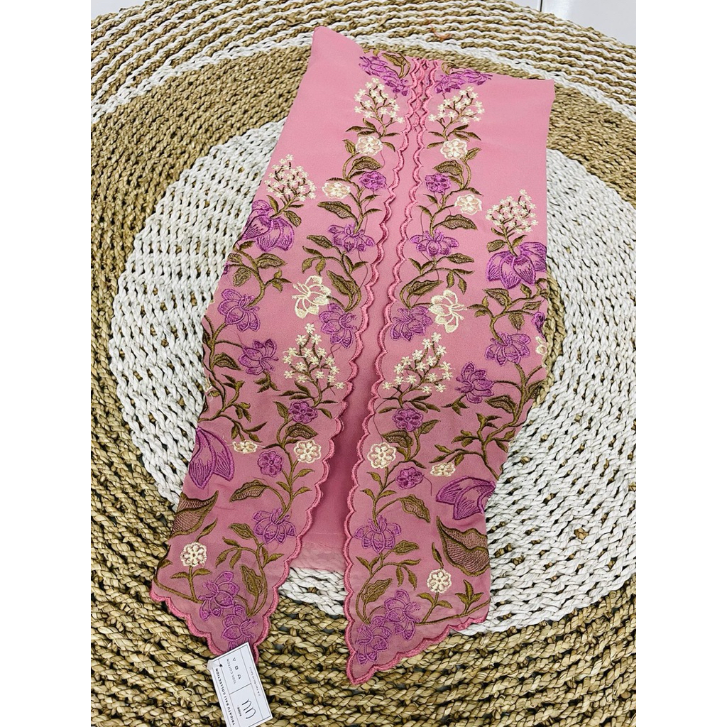 Kain Kebaya Bordir/Kain Bordir Babydoll/Kain Kebaya Motif Terbaru/Kain Bordir Termurah/Kain Kebaya B