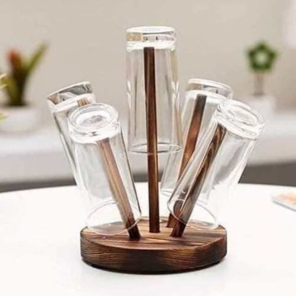 tempat gelas kayu jati / tatakan gelas kayu jati / tatakan gelas cantik