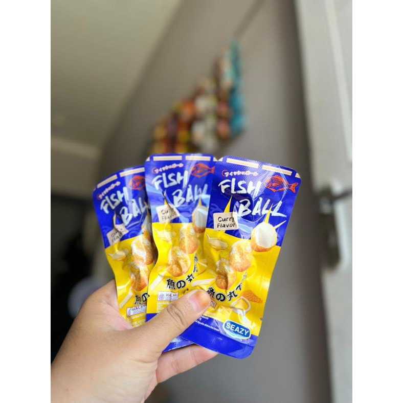 

[Snack Yura] SEAZY Fish Ball Spicy/Curry