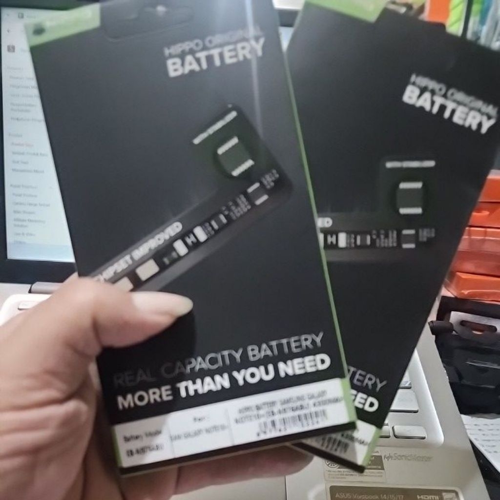 [ HIPPO BATTERY SAMSUNG NOTE 10 PLUS ]- BATERAI HIPPO SAMSUNG GALAXY NOTE 10+ NOTE 10 PLUS BATRE SAM