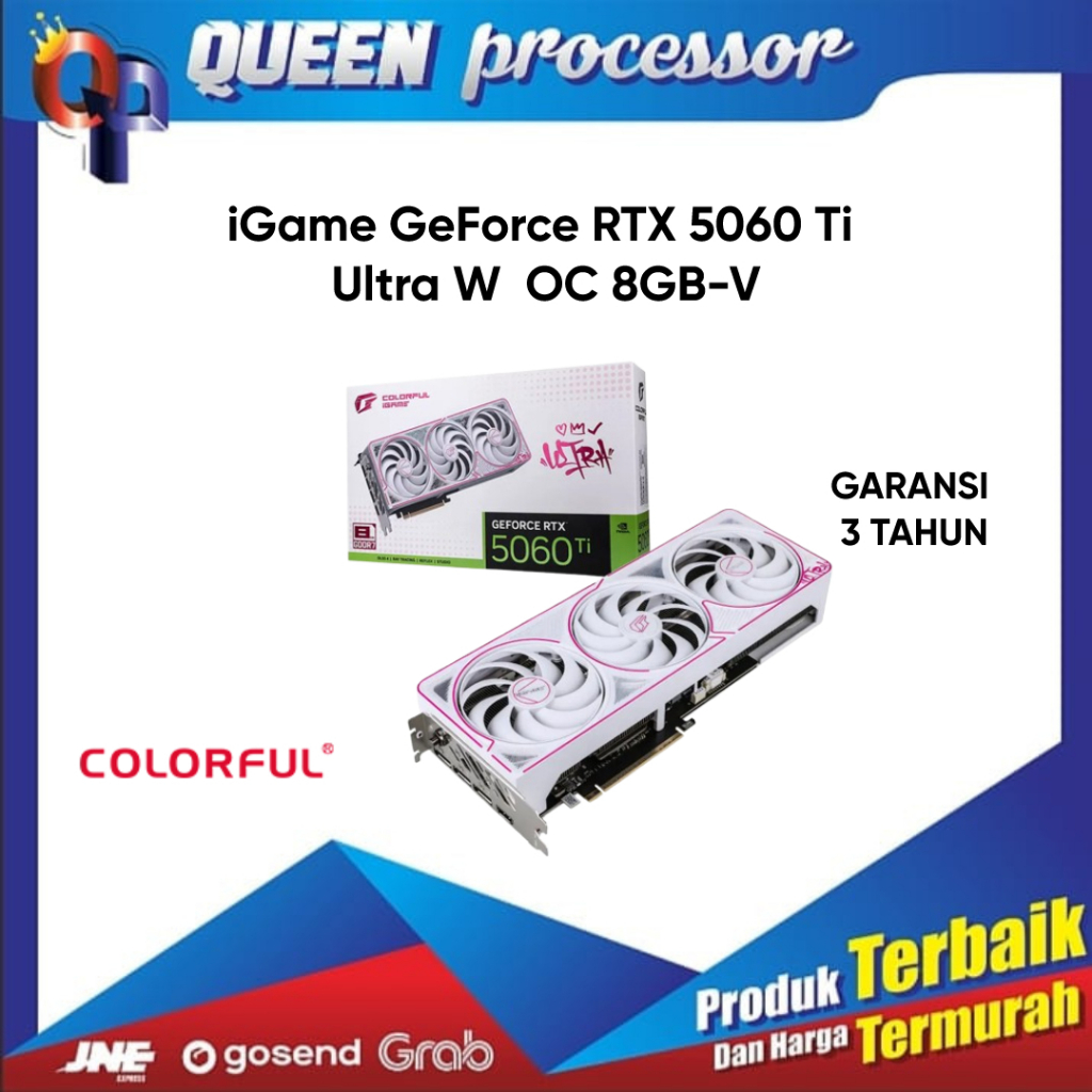 VGA COLORFUL iGAME GEFORCE RTX 5060 Ti ULTRA W OC 8GB-V RTX 5060Ti