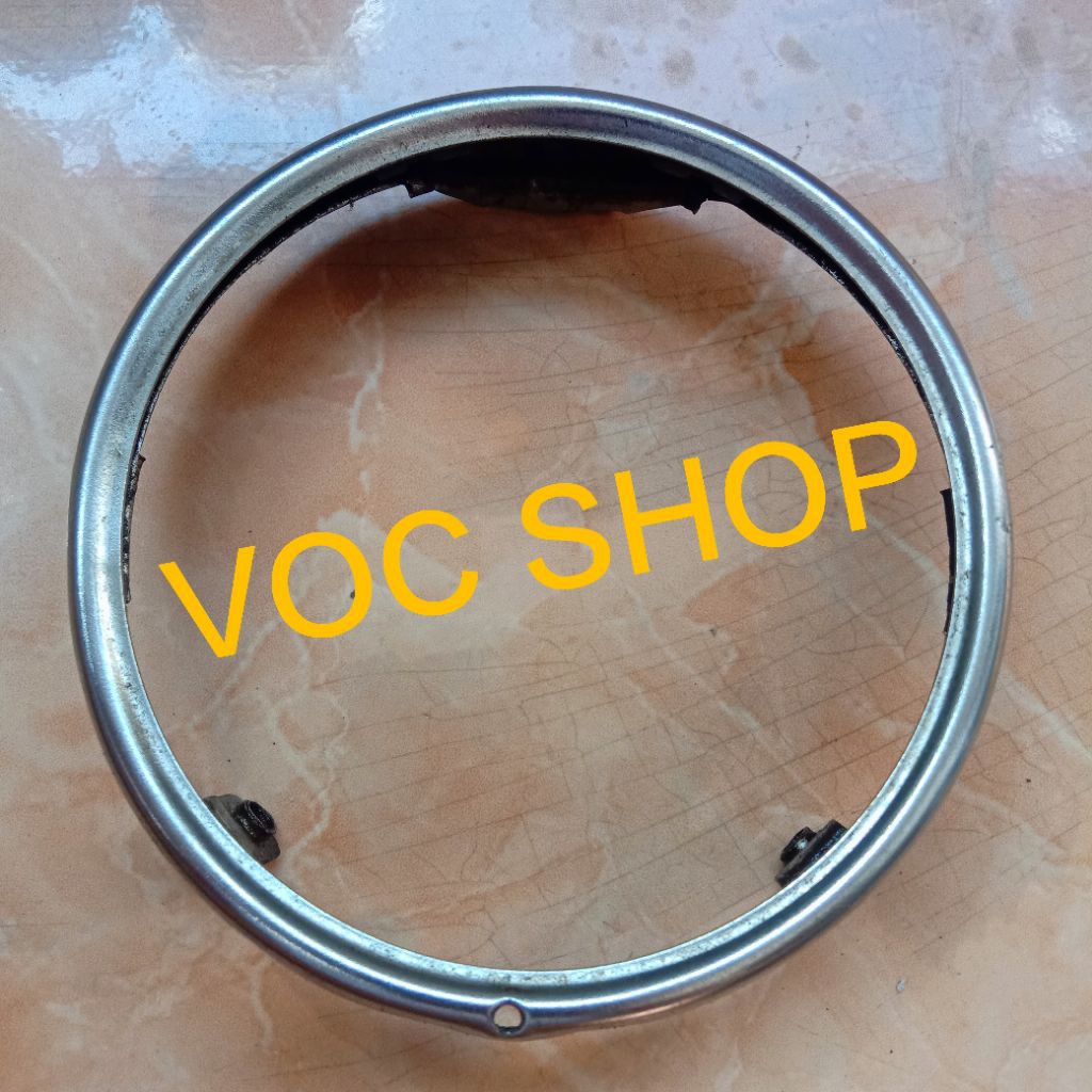 Honda C70 C90 Rim Ring Lampu Depan Headlamp Head Lamp Original Bekas