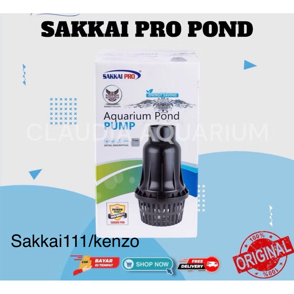 Mesin Pompa Kolam Celup Submersible Pump SAKKAI PRO POND SP 16000 18000 22000 26000 31000 SP 16000P 