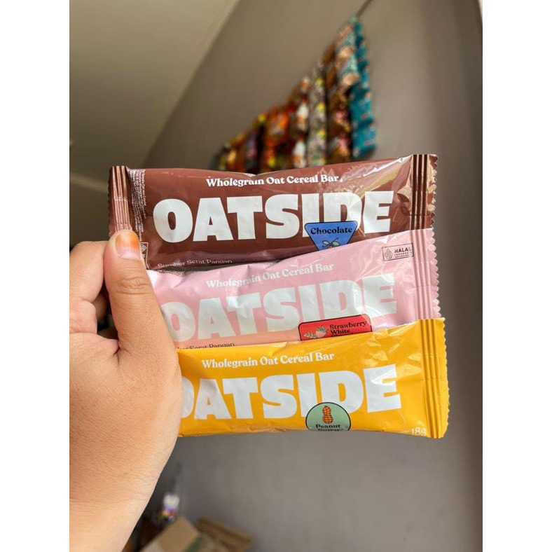 

[Snack Yura] OATSIDE Sereal Bar Peanut Butter / Chocolate / Strawberry White Chocolate
