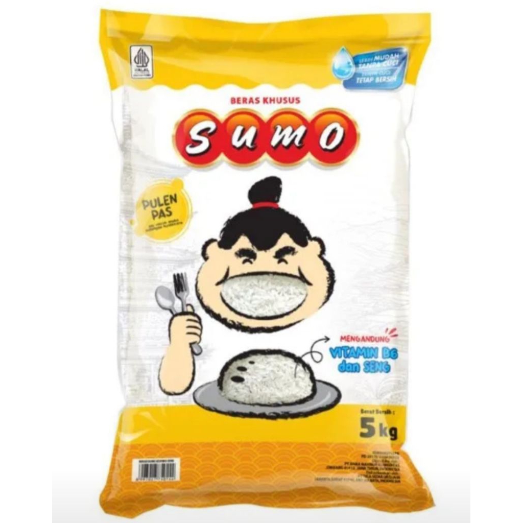 

Beras Sumo Packaging Kuning 5 kg