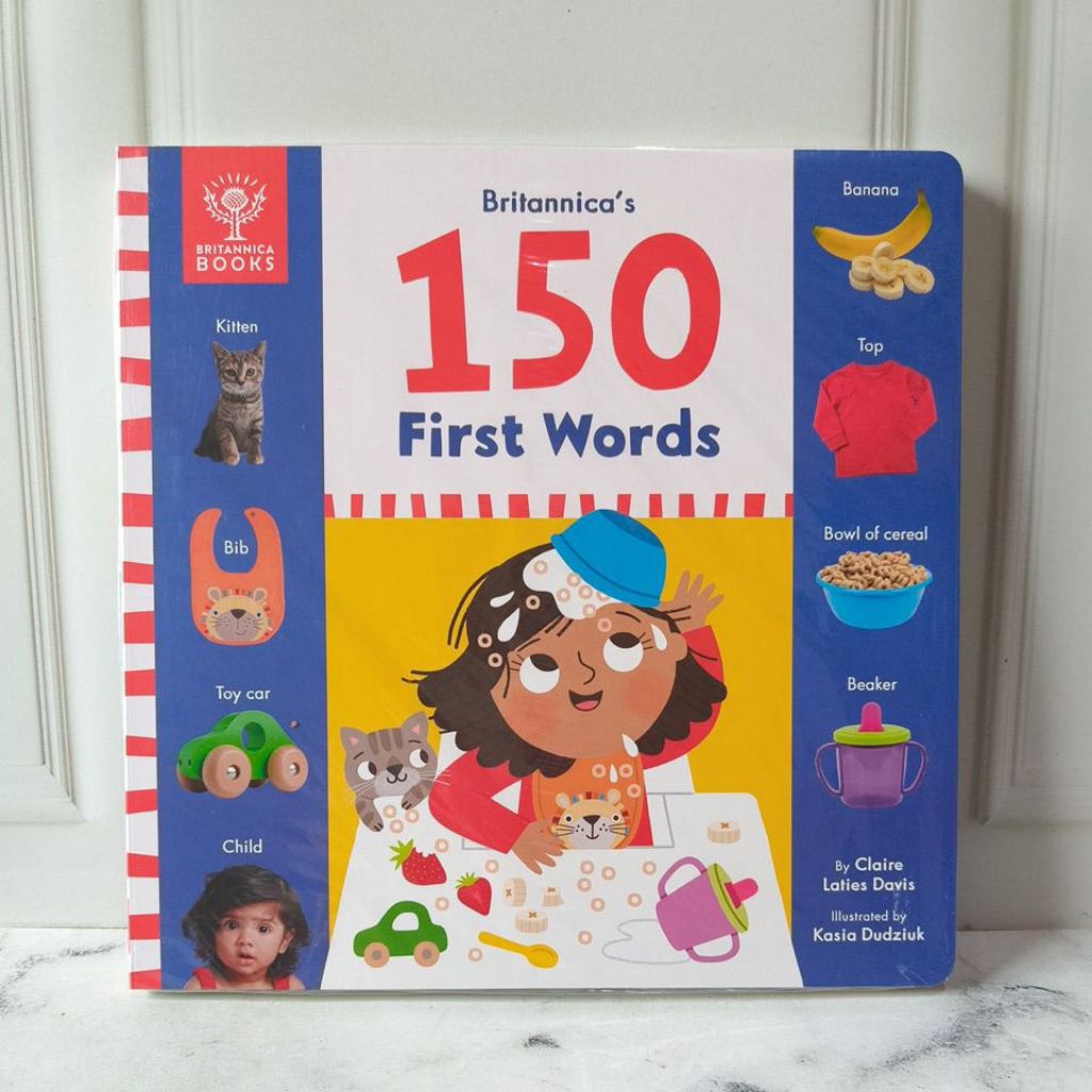 Britannica's 150 First Words / baby book / buku bayi / buku anak