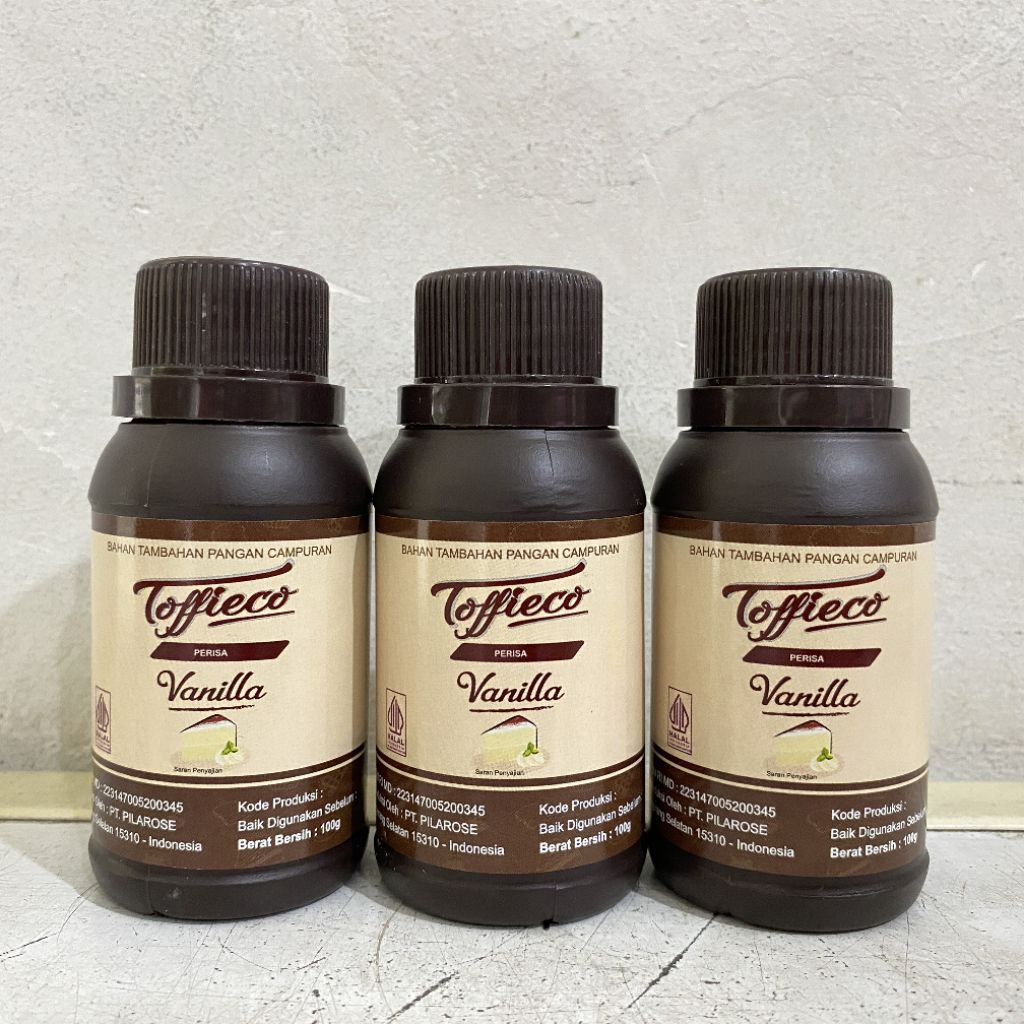 Toffieco perisa vanilla 100 ml | toffieco perisa vanilla