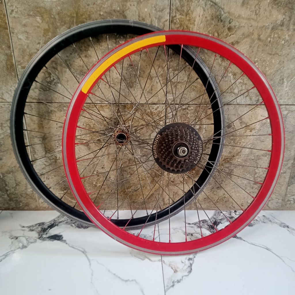 Wheelset Sepeda Rims 26