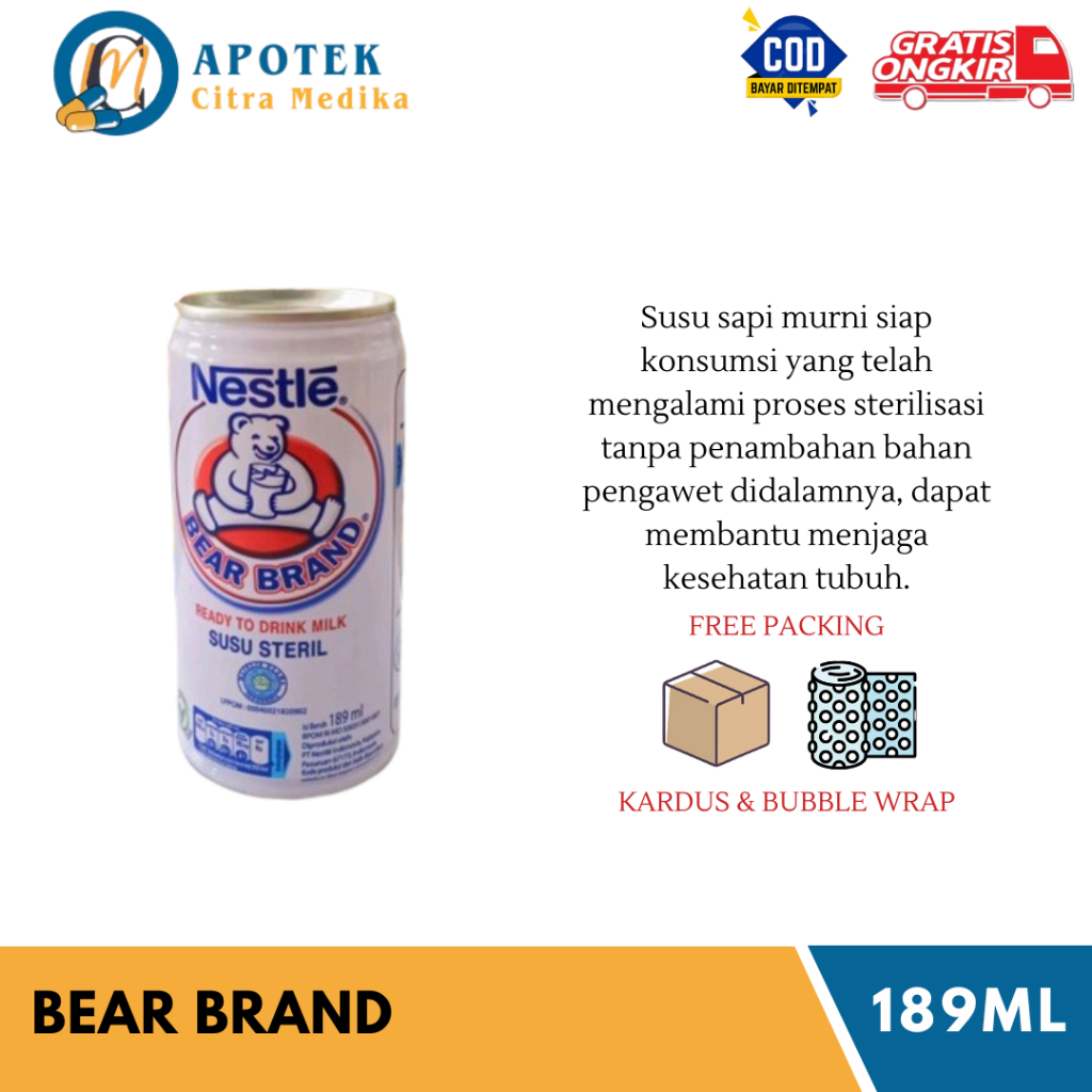 

Bear Brand - Susu Murni Untuk Membantu Kesehatan