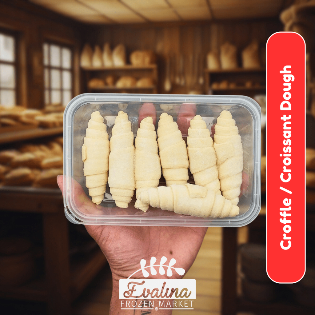 

Bonchef Croffle Dough Bon Chef Croffle frozen Croissant frozen Bon Chef -Isi 7pcs