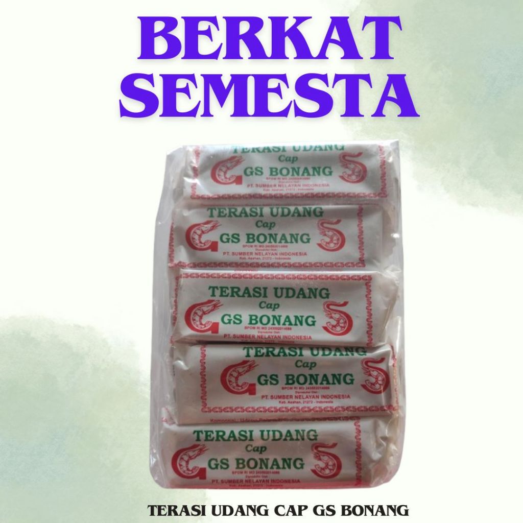 

TERASI UDANG CAP GS BONANG