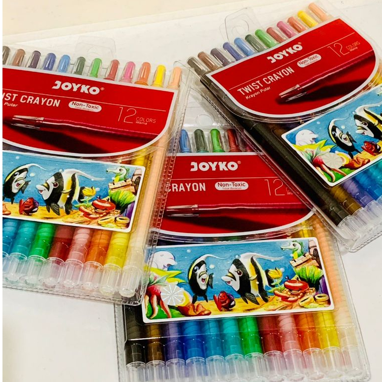 

CRAYON TITI / JOYKO 12W PUTAR PANJANG