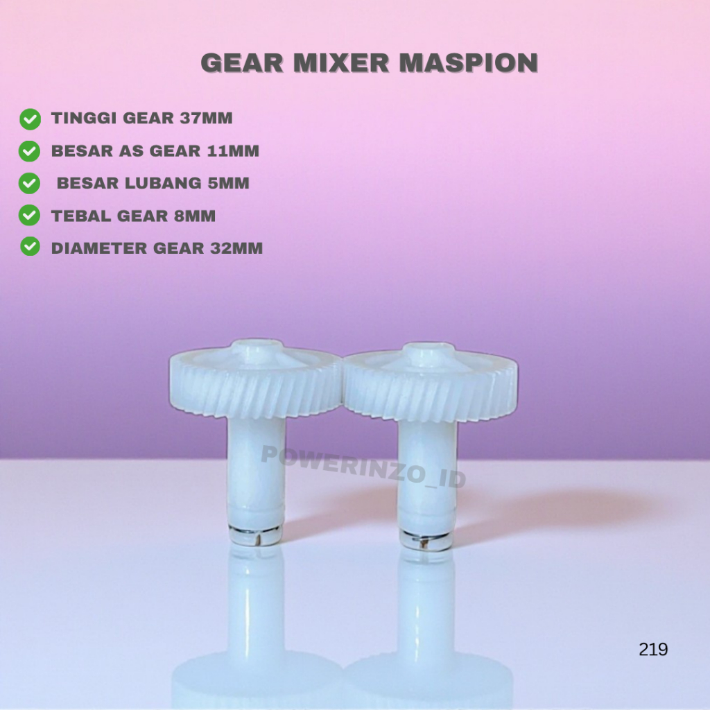 GEAR MIXER MASPION / GIGI MIXER MASPION