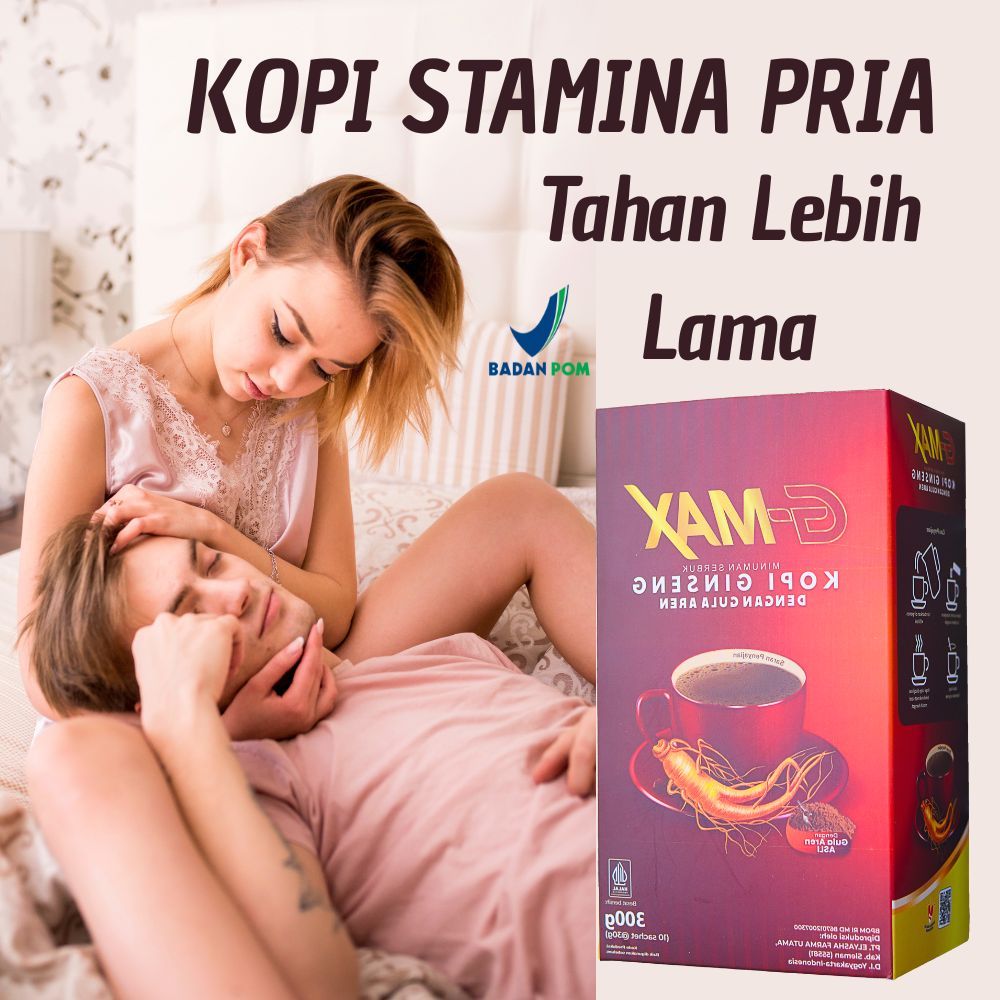kopi gmax kopi stamina pria kopi kuat tahan lama 100% original bisa cod