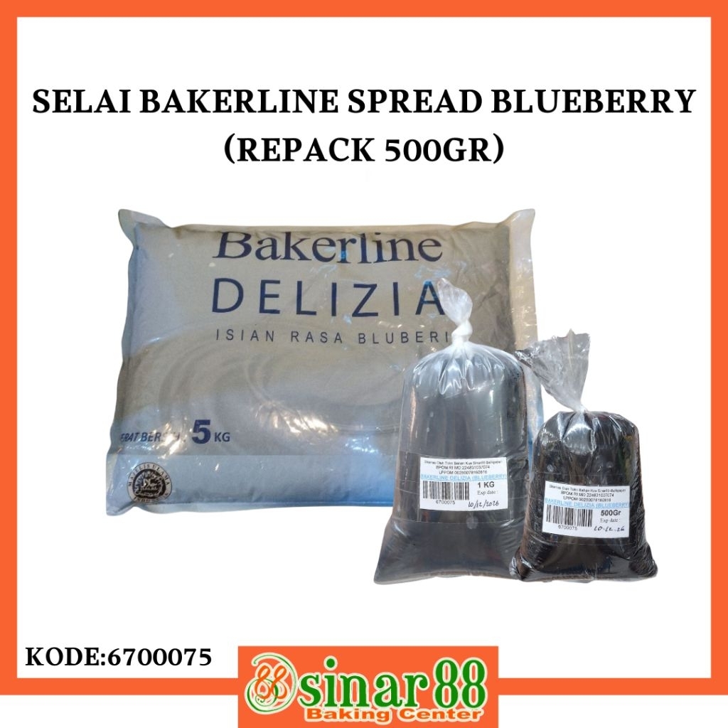 

SELAI BAKERLINE SPREAD BLUEBERRY REPACK 500GR
