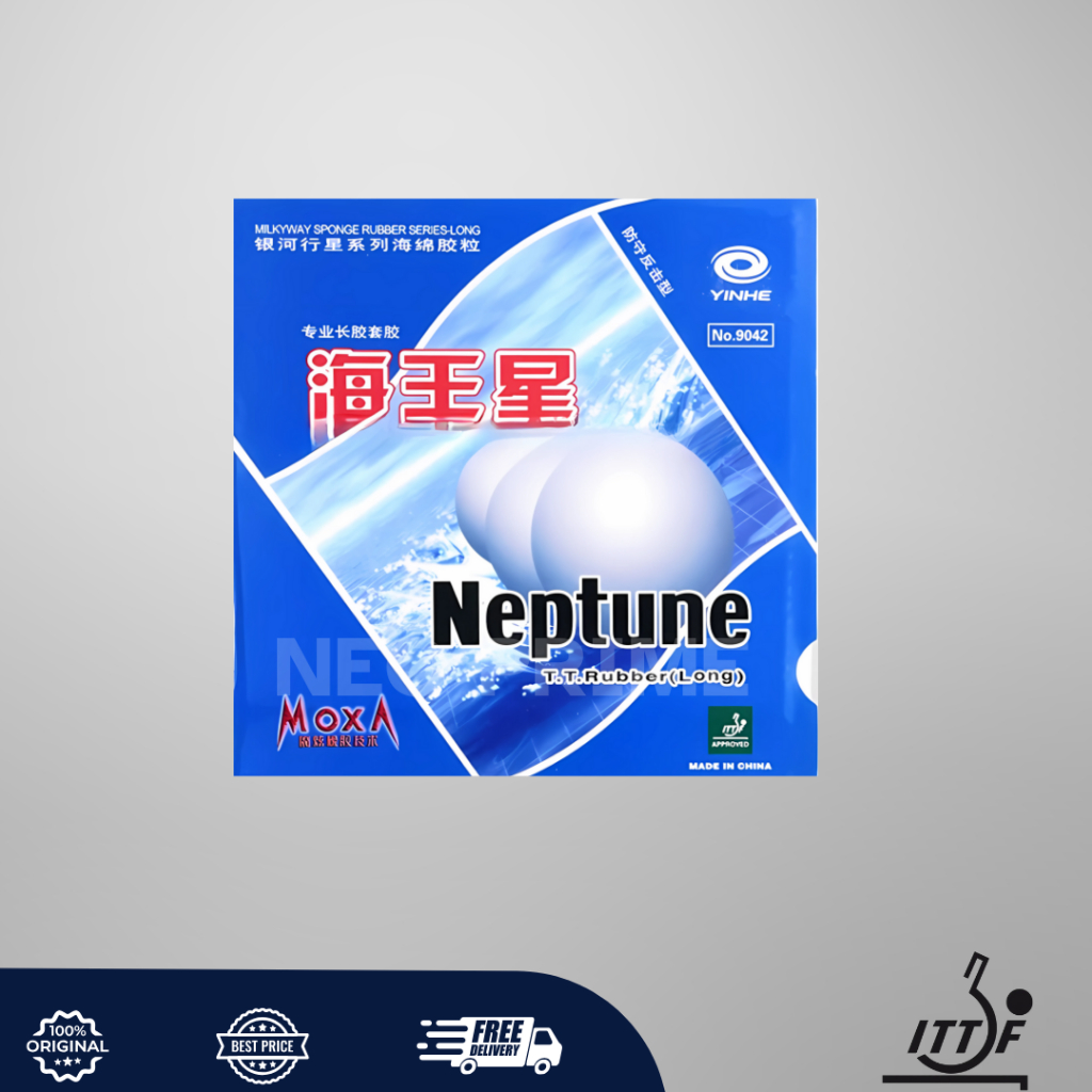 Karet Bet Pingpong Yinhe Neptune Bintik Panjang Bertahan Long Pips Rubber Tenis Meja