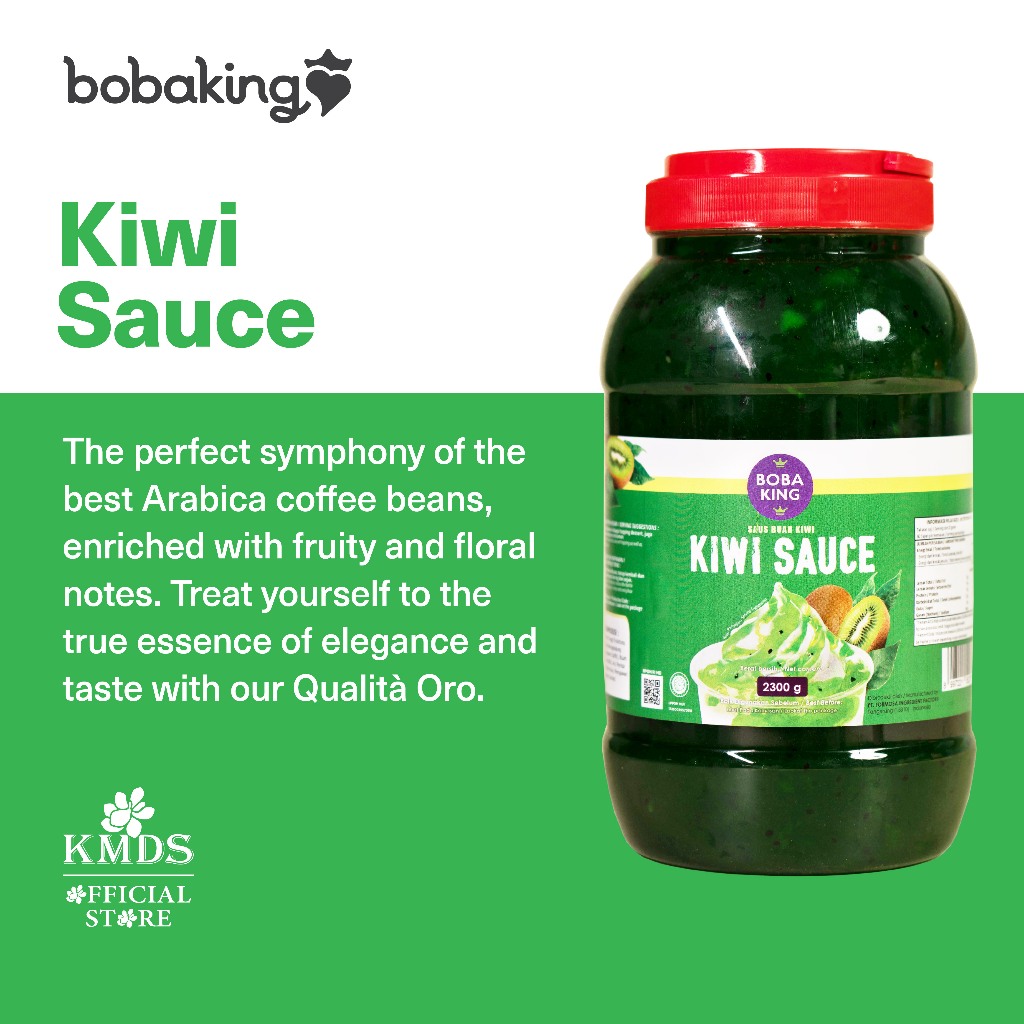 

BOBAKING KIWI SAUCE 2KG/2000GR