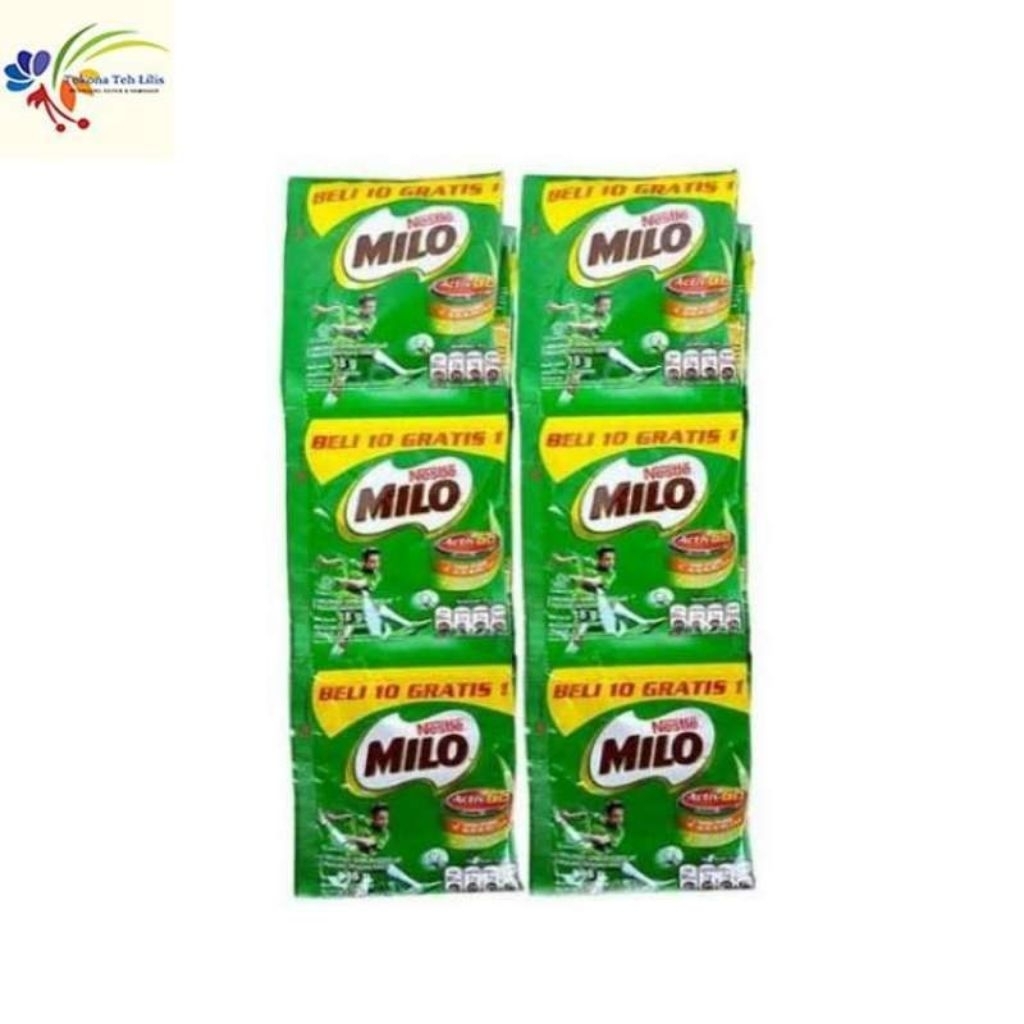 

Milo susu saset coklat