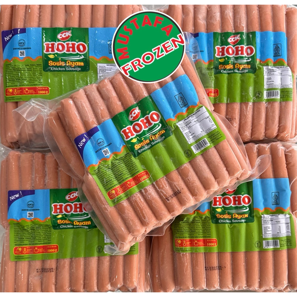 

Hoho sosis Ayam 1kg (62 pcs)