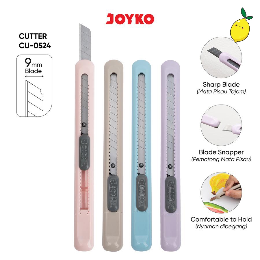 

Cutter / Pemotong Joyko CU-0524 / Cutter Pisau Kecil